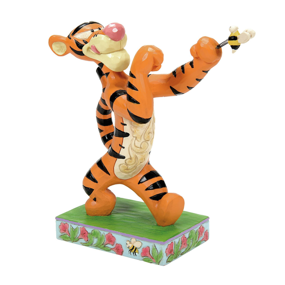 Bee Fighting (Tigger Fighting a Bee Figurine) - Disney Traditons by Jim Shore