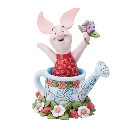 Picked for You (Piglet in a Watering Can Figurine) - Disney Traditions by jim Shore - Enesco Gift Shop