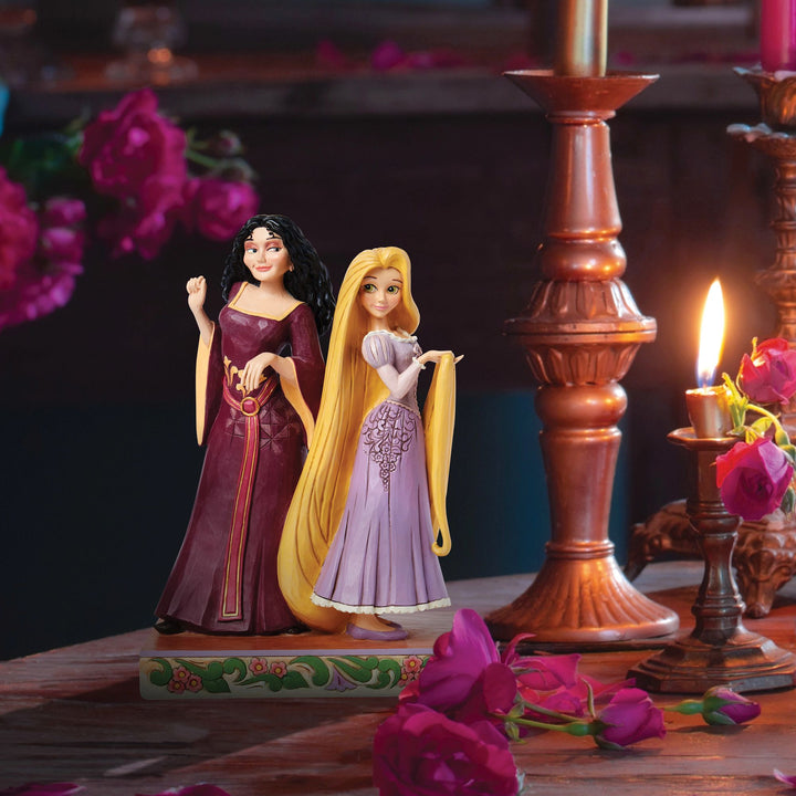 Selfish and Spirited (Rapunzel vs Mother Gothel Figurine) - Disney Traditions byJim Shore