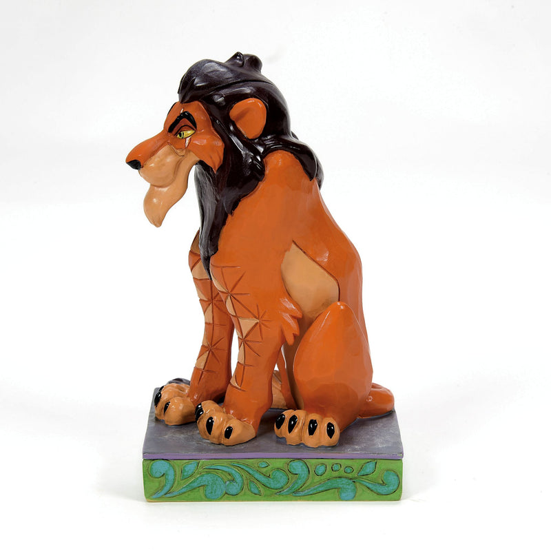 Unfit King (Scar Personality Pose) - Disney Traditions by Jim Shore