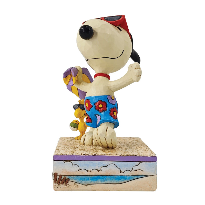 Beach Buddies (Snoopy & Woodstock on the Beach Figurine) - Peanuts by Jim Shore - Enesco Gift Shop