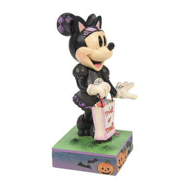 Cat 'n' Mouse (Minnie Mouse Cat Costume Figurine) - Disney Traditions by Jim Shore
