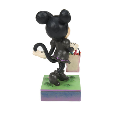 Cat 'n' Mouse (Minnie Mouse Cat Costume Figurine) - Disney Traditions by Jim Shore - Enesco Gift Shop