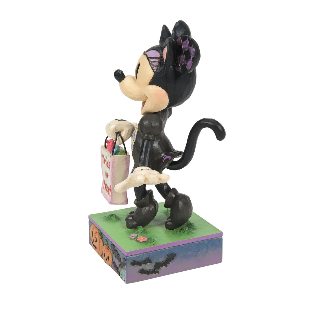 Cat 'n' Mouse (Minnie Mouse Cat Costume Figurine) - Disney Traditions by Jim Shore