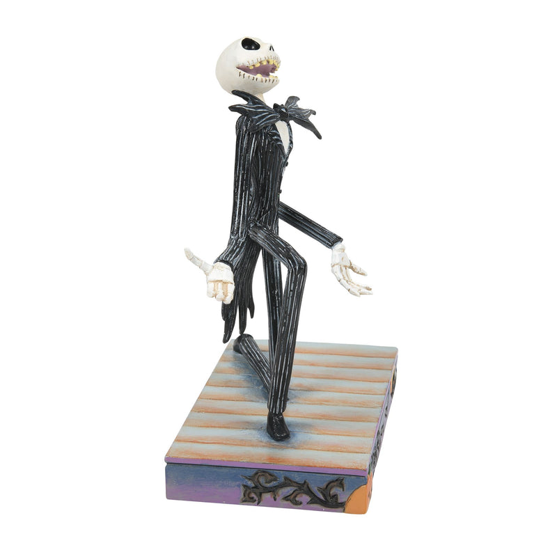 Master of Fright (Jack Skellington Perosnality Pose Figurine) - Disney Traditions by Jim Shore - Enesco Gift Shop