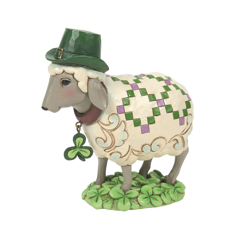 Irish Woolie (Irish Sheep Figurine) - Heartwood Creek by Jim Shore