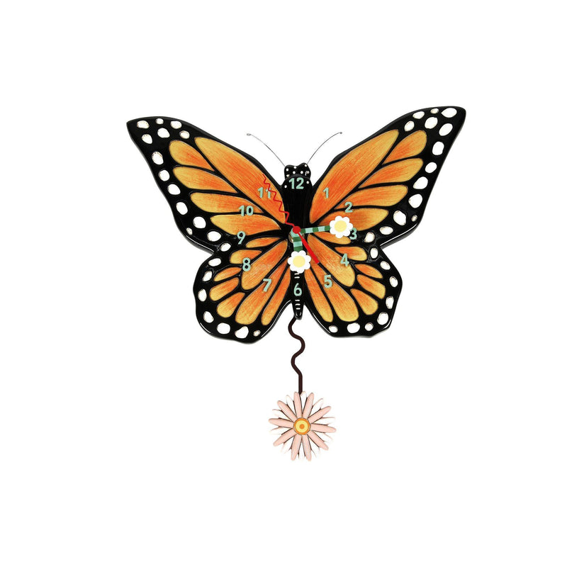 Spread Your Wings Butterfly Clock by Allen Designs - Enesco Gift Shop