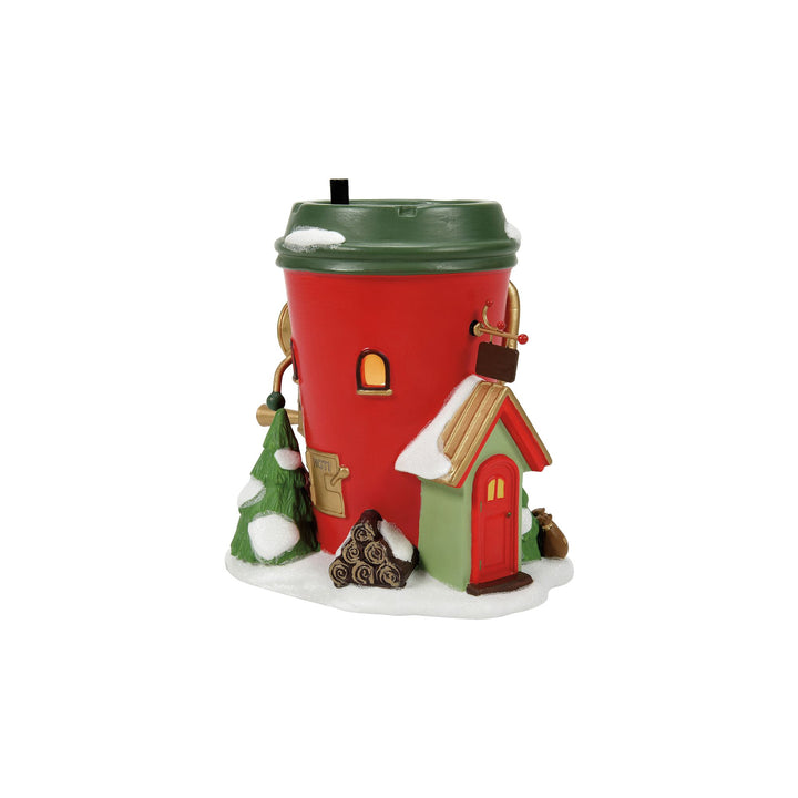 Bean Depot Espresso Company Illuminated Building - North Pole Village by D56