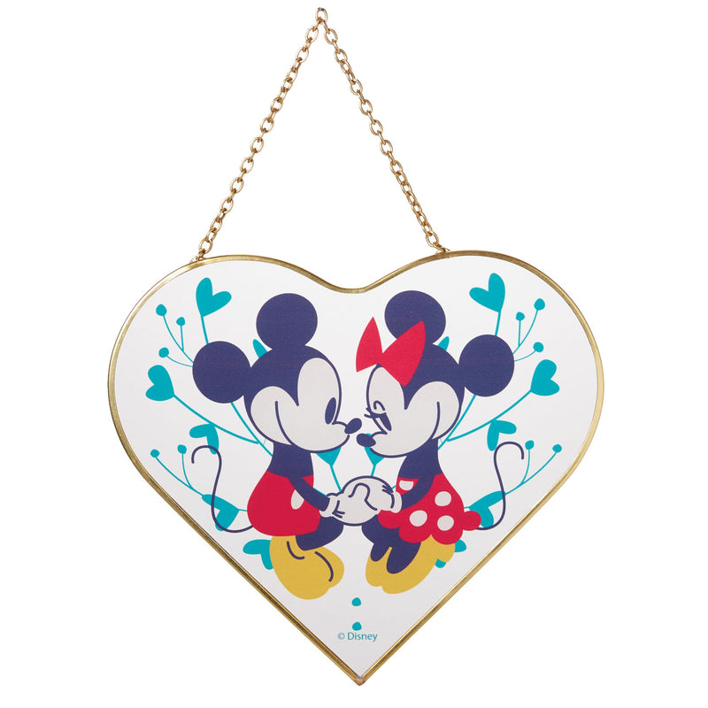 Mickey & Minnie Suncatcher by Disney Garden
