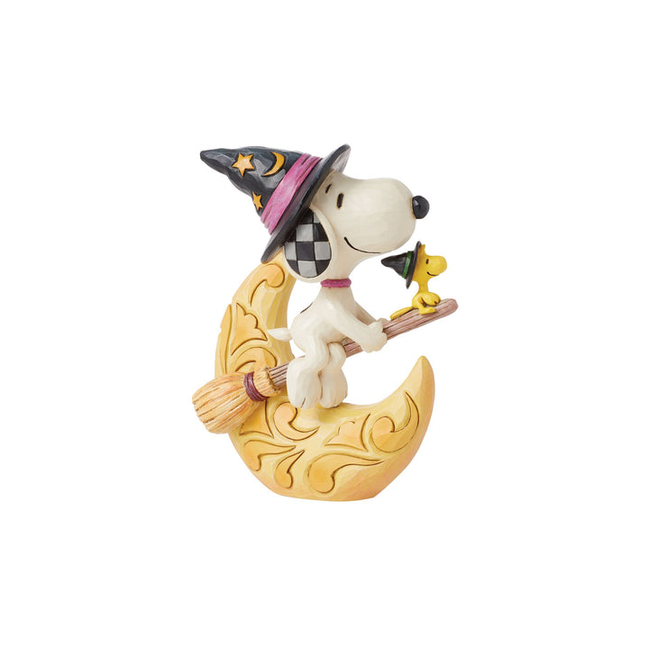 Midnight Ride (Snoopy Witch Figurine) - Peanuts by Jim Shore