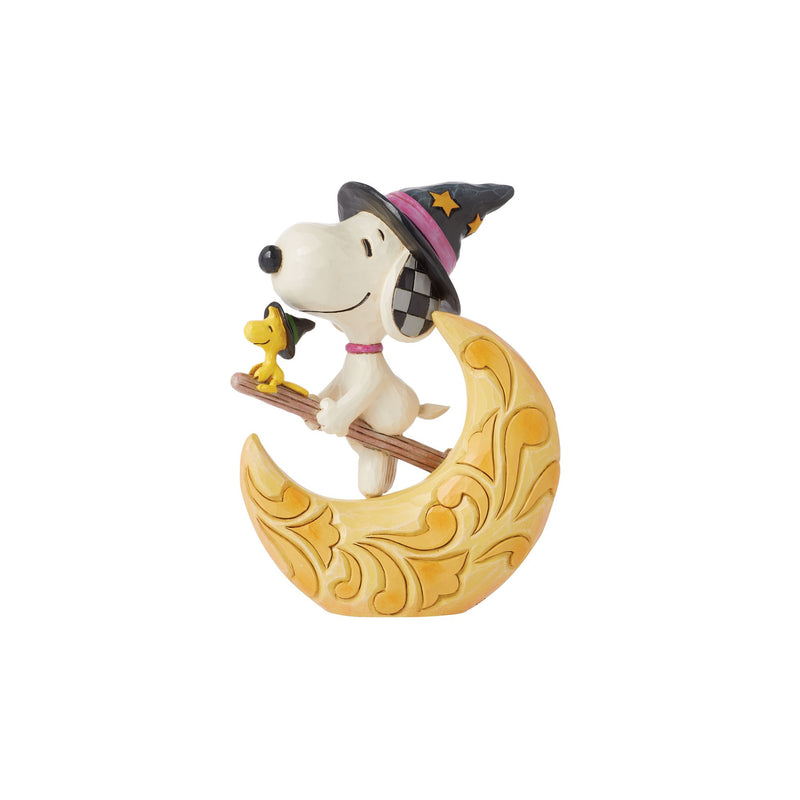 Midnight Ride (Snoopy Witch Figurine) - Peanuts by Jim Shore