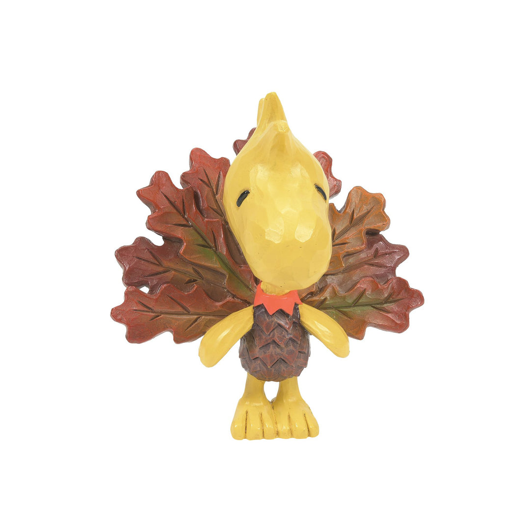 Woodstock Turkey Mini Figurine - Peanuts by Jim Shore