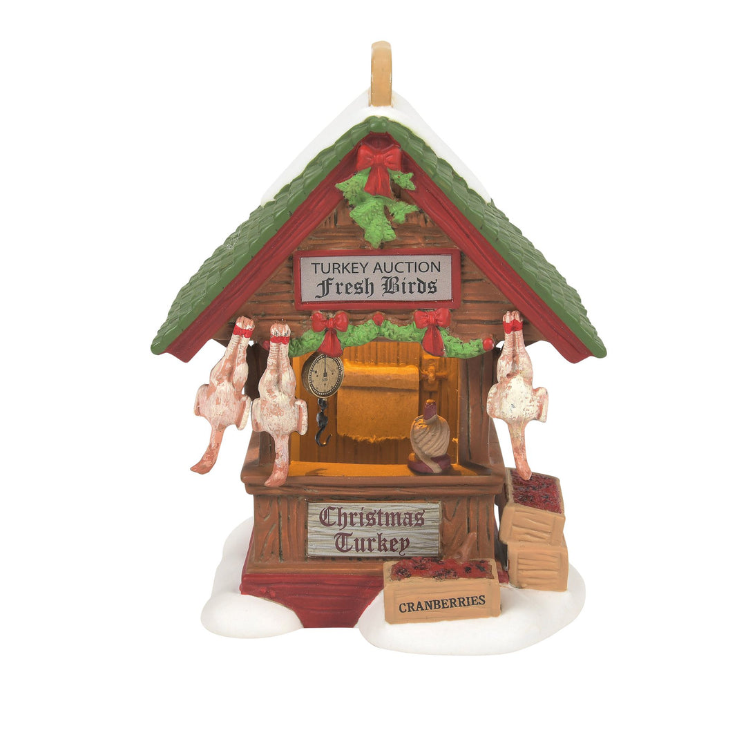 Turkey Auction - Dickens Village
