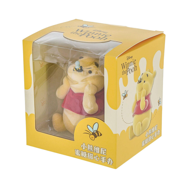 Flocked Winnie the Pooh Figurine by Grand Jester Studios - Enesco Gift Shop