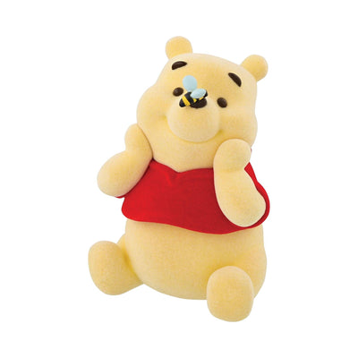 Flocked Winnie the Pooh Figurine by Grand Jester Studios - Enesco Gift Shop