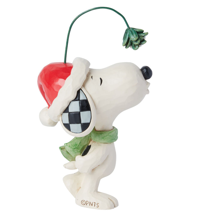 Under the Mistletoe (Snoopy Mistletoe Mini) - Peanuts by Jim Shore