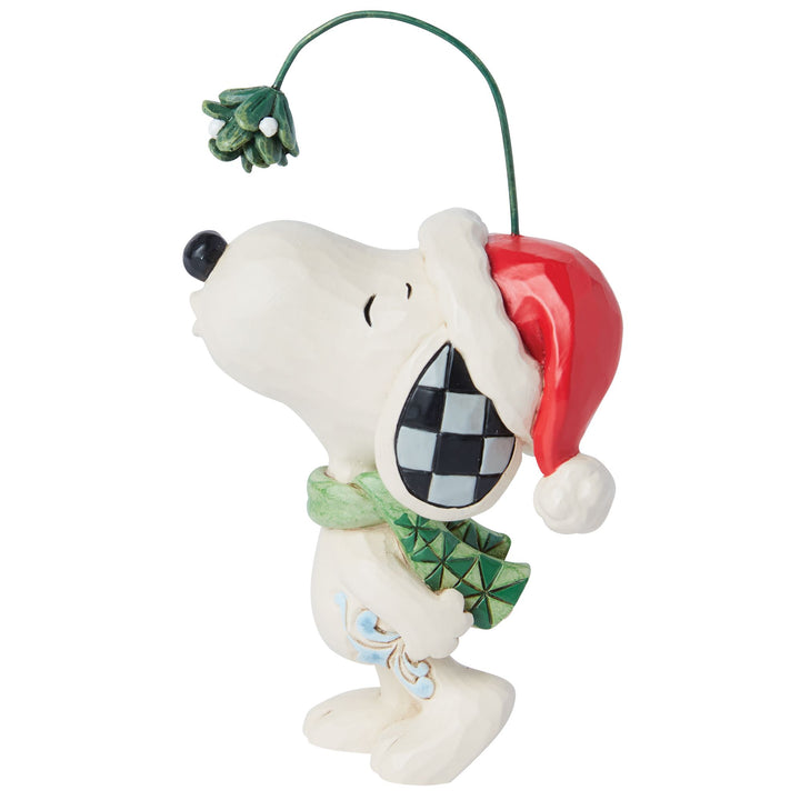 Under the Mistletoe (Snoopy Mistletoe Mini) - Peanuts by Jim Shore