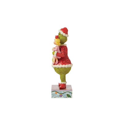 Grinch and Cindy-Lou with Naughty / Nice Sign Figurine - The Grinch by Jim Shore