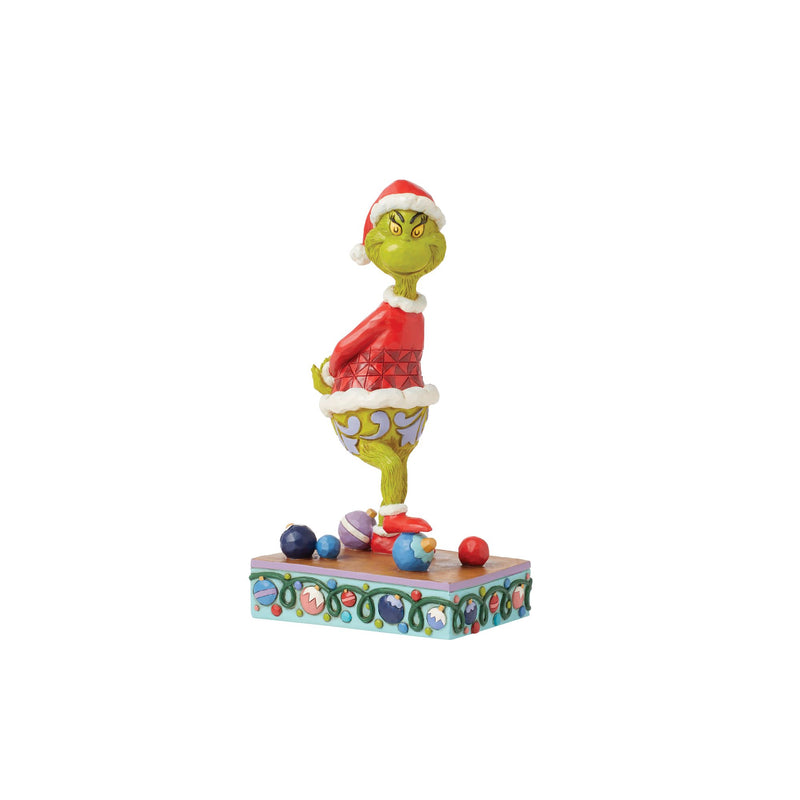 Grinch Stepping on an Ornament - The Grinch by Jim Shore