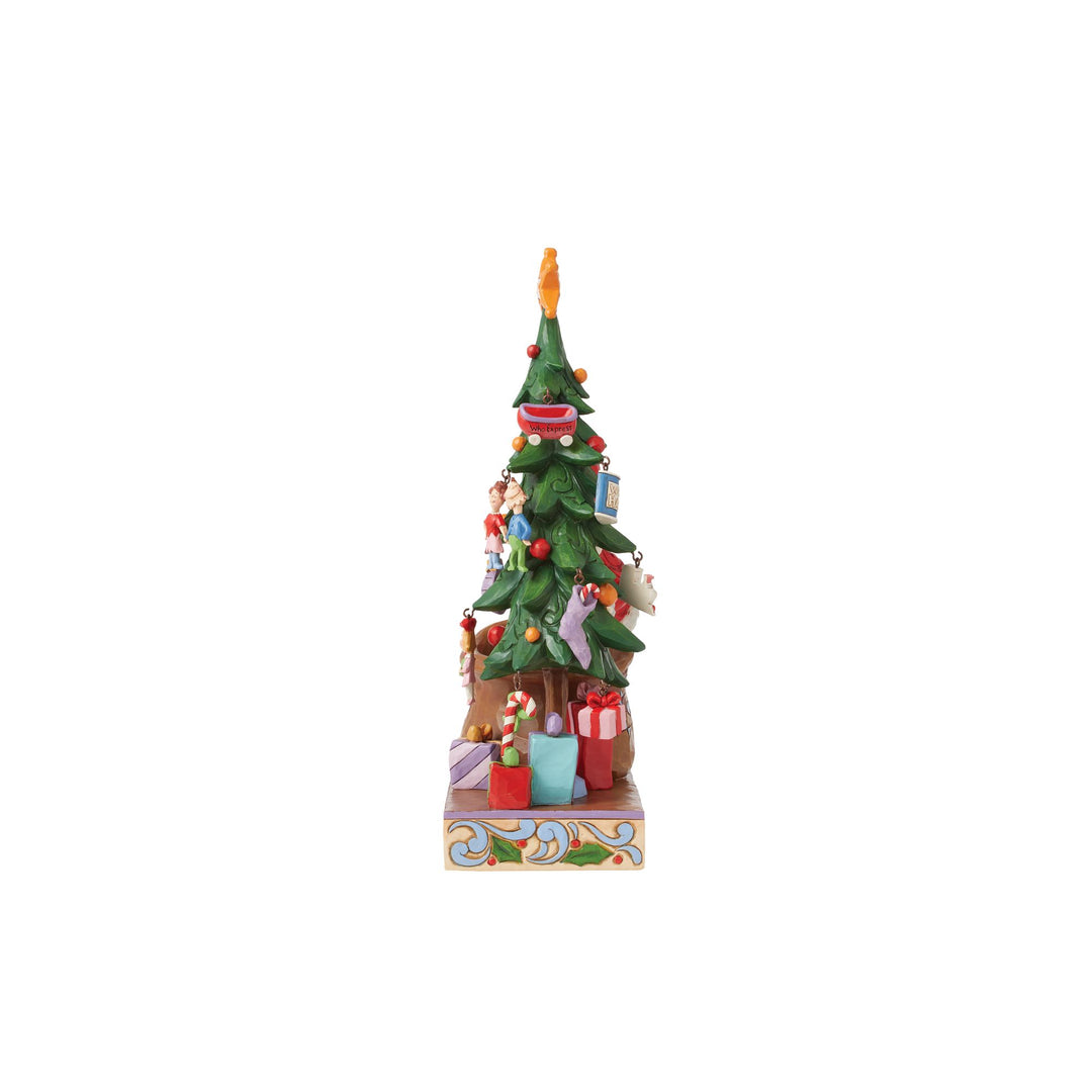 Grinch Decoratable Countdown Tree Figurine - The Grinch by Jim Shore