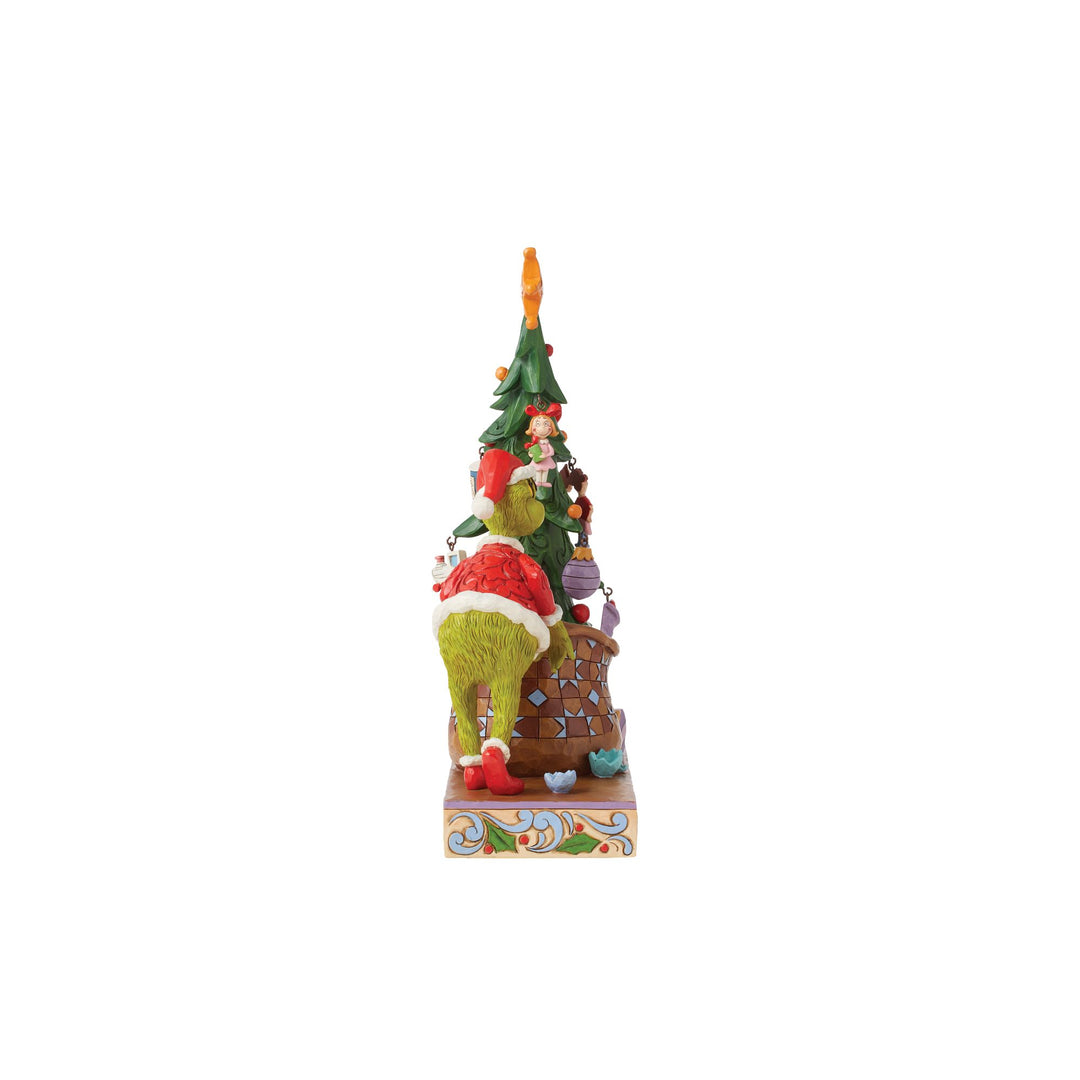 Grinch Decoratable Countdown Tree Figurine - The Grinch by Jim Shore