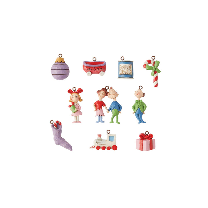 Grinch Decoratable Countdown Tree Figurine - The Grinch by Jim Shore