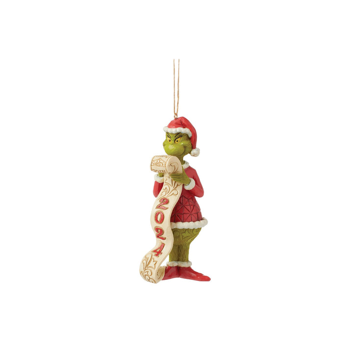 2024 Grinch Hanging Ornament - The Grinch by Jim Shore