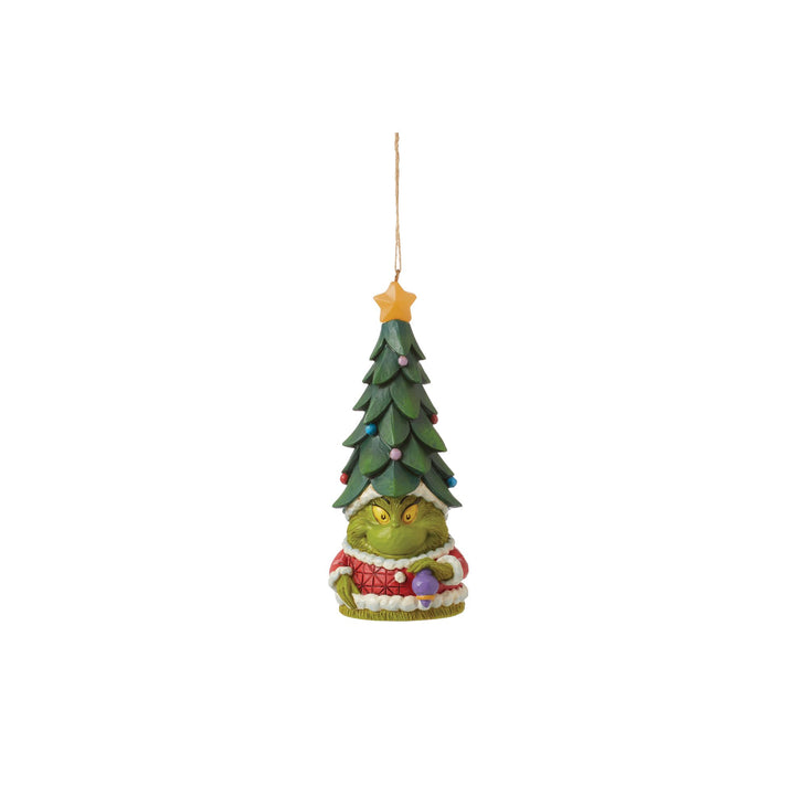 The Grinch Light Up Gnome Hanging Ornament - The Grinch by Jim Shore