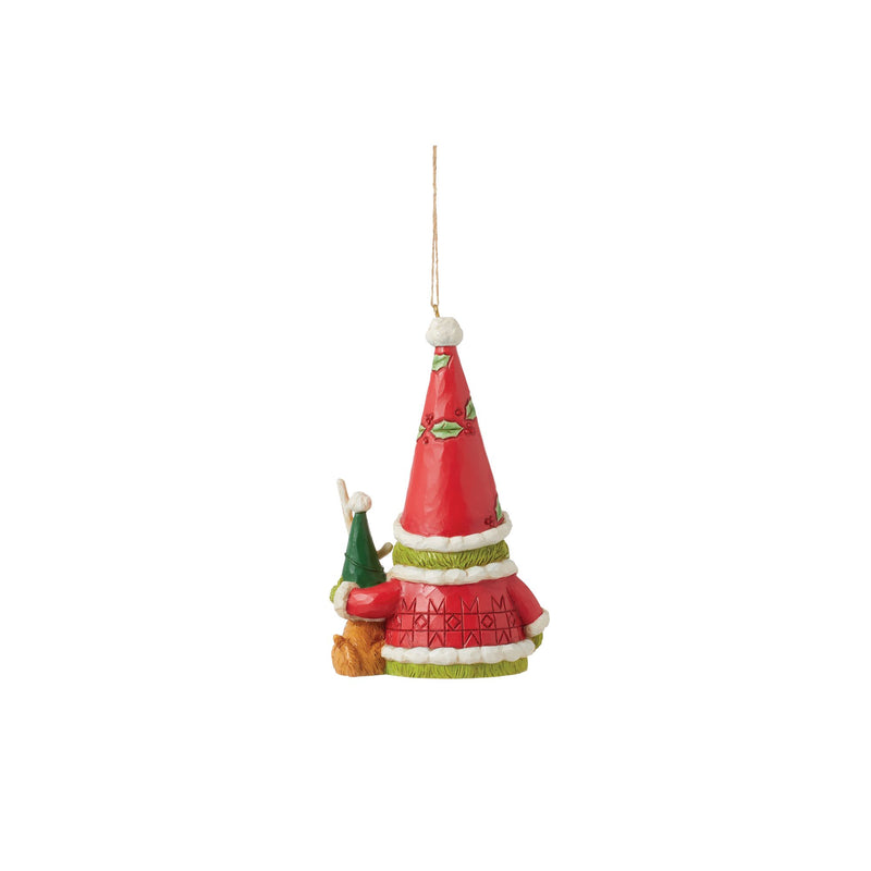 The Grinch Gnome with Max Hanging Ornament - The Grinch by Jim Shore