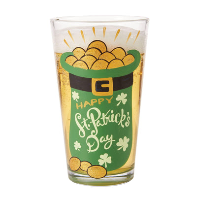 Happy St Patrick's Day Beer Glass by Lolita - Enesco Gift Shop