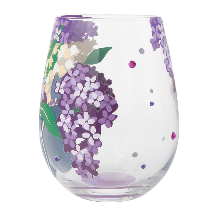 Best Grandma Ever Stemless Wine Glass by Lolita