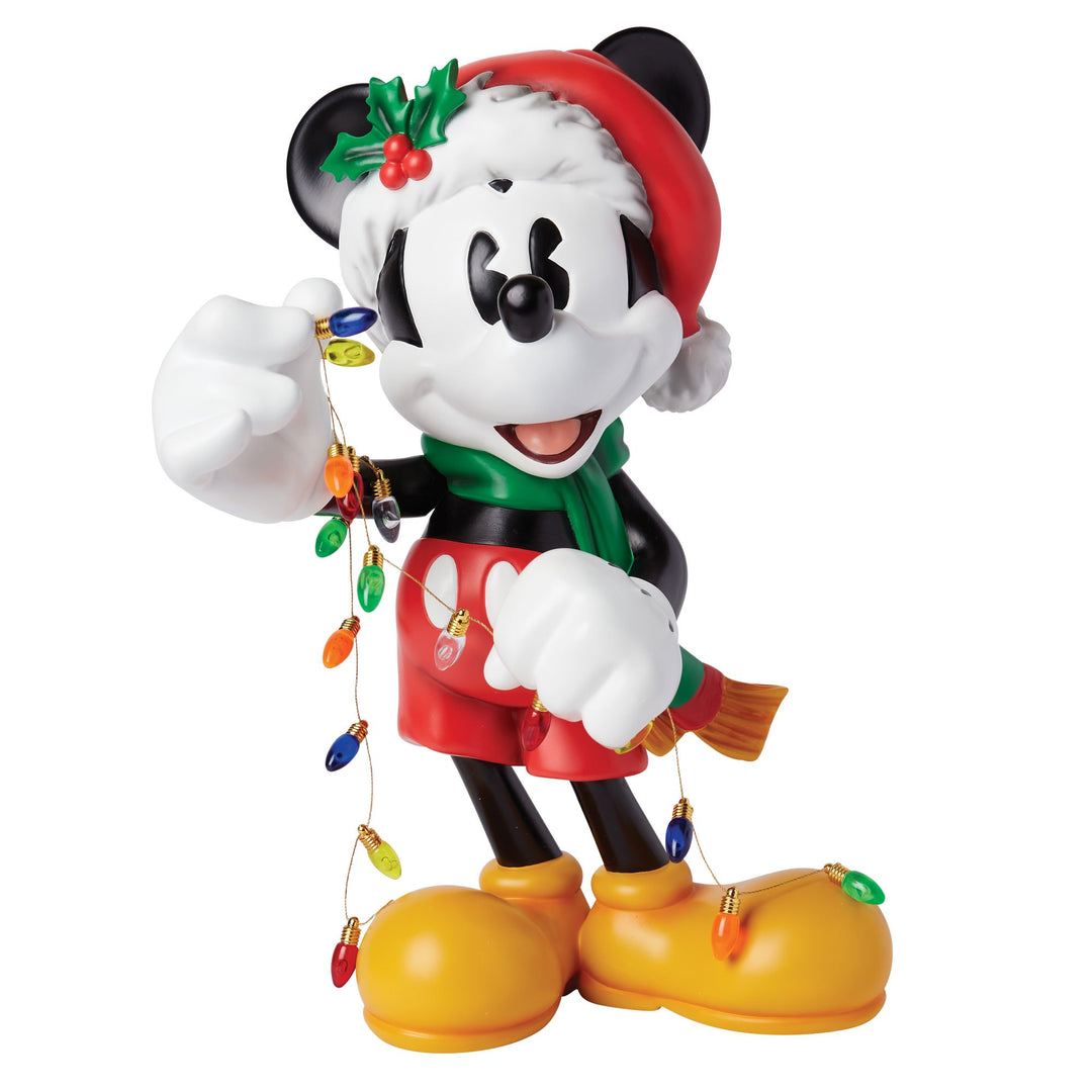 Christmas Mickey Mouse Big Figurine by Disney Showcase