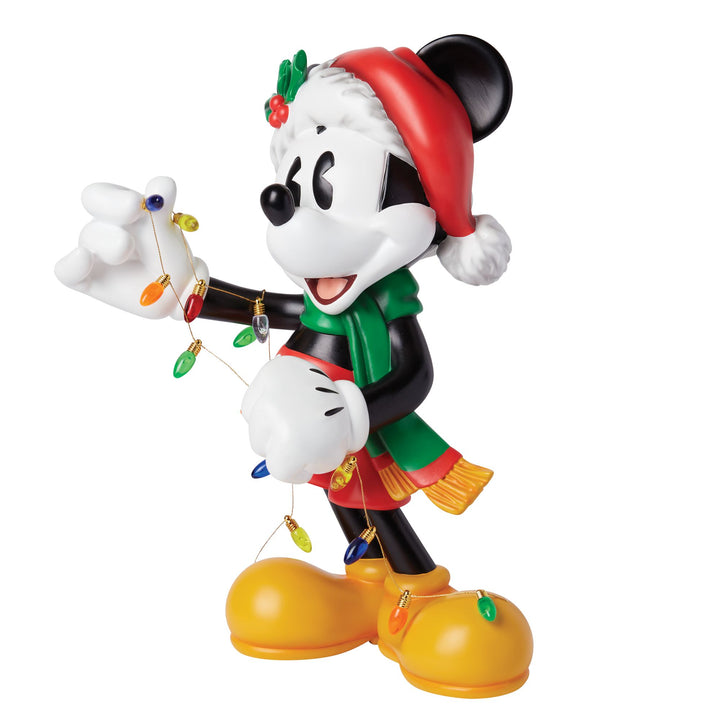 Christmas Mickey Mouse Big Figurine by Disney Showcase