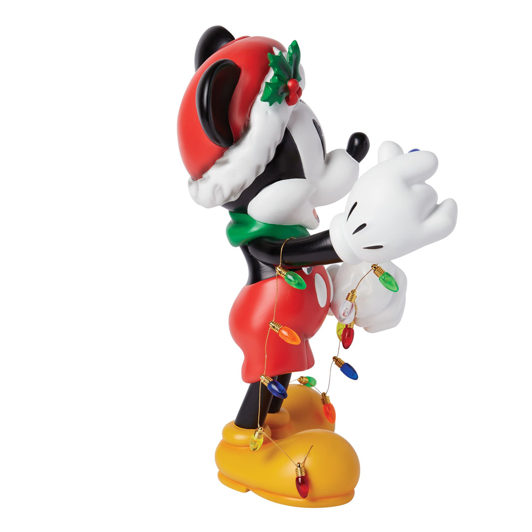 Christmas Mickey Mouse Big Figurine by Disney Showcase