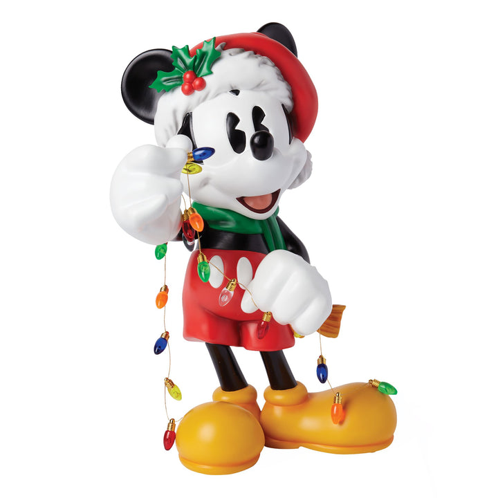 Christmas Mickey Mouse Big Figurine by Disney Showcase