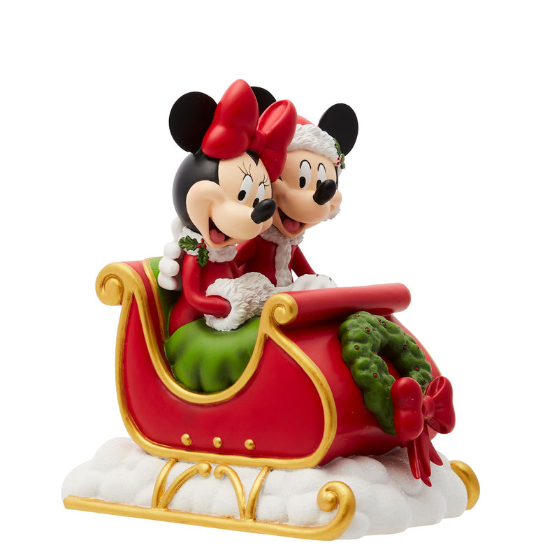 Holiday Mickey and Minnie Figurine by Disney Showcase
