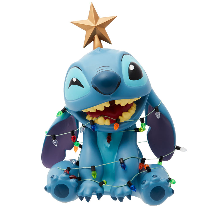 Christmas Stitch Figurine by Disney Showcase