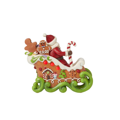 Sharing Sweet Holiday Cheer (Gingerbread Sleigh) - Heartwood Creek by Jim Shore