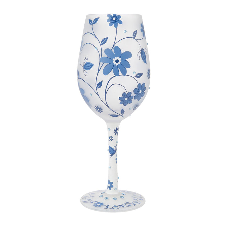 Chinoiserie Charm Wine Glass by Lolita