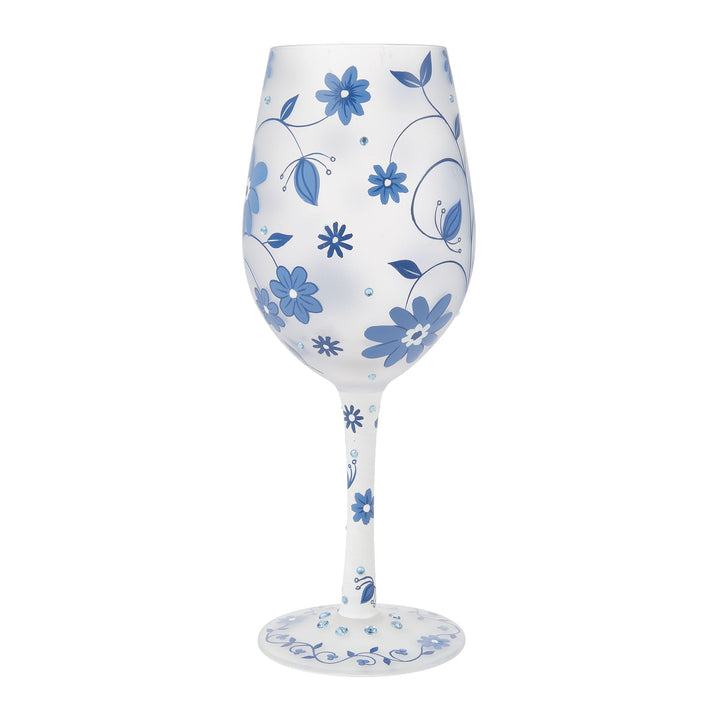 Chinoiserie Charm Wine Glass by Lolita