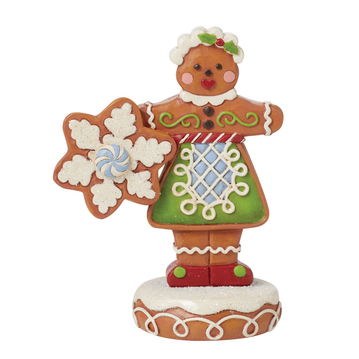 Gingerbread Sweetie (Gingerbread Girl Figurine) - Heartwood Creek by Jim Shore