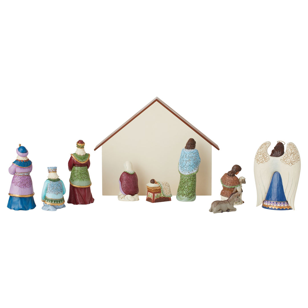 The Reason For The Season (Nativity Set of 10) - Heartwood Creek by Jim Shore