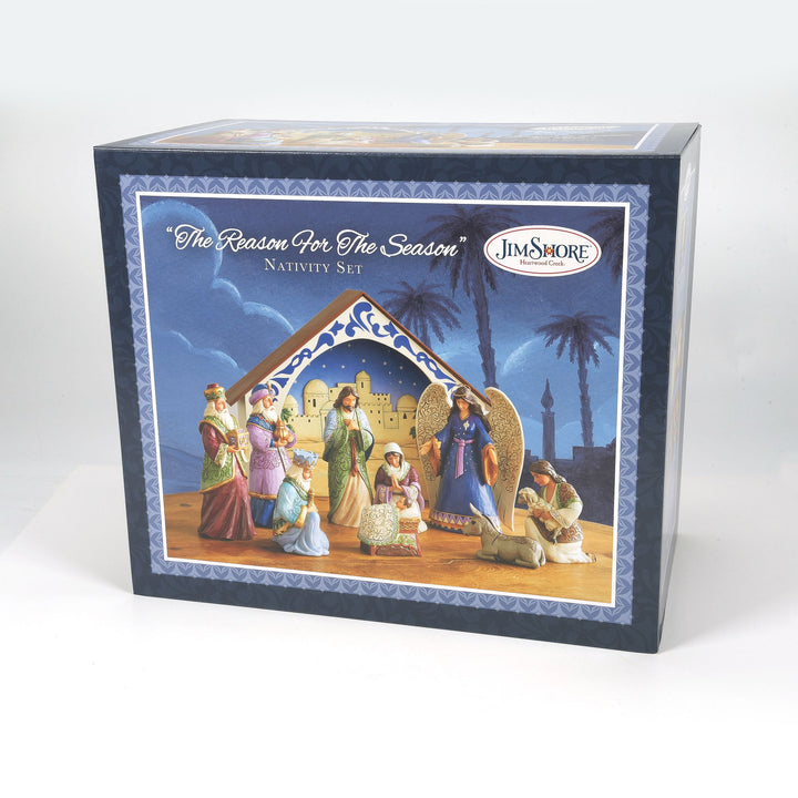 The Reason For The Season (Nativity Set of 10) - Heartwood Creek by Jim Shore