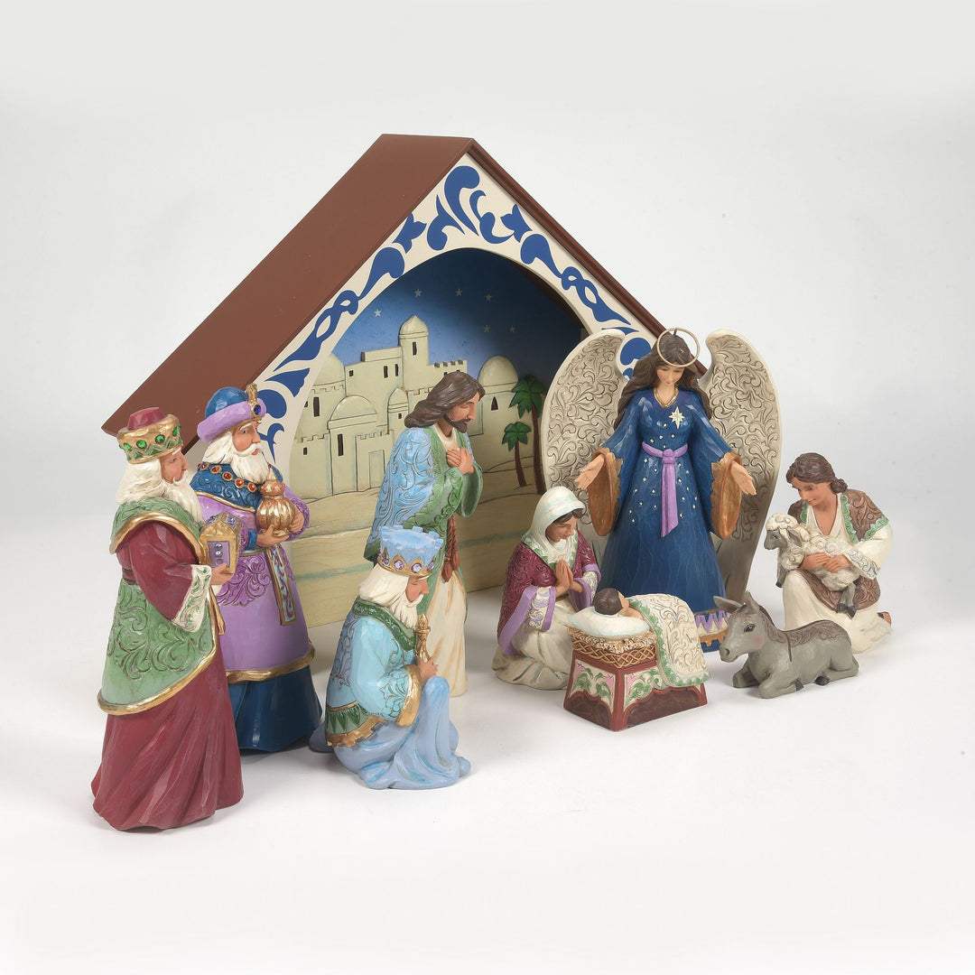 The Reason For The Season (Nativity Set of 10) - Heartwood Creek by Jim Shore