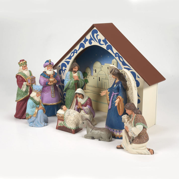 The Reason For The Season (Nativity Set of 10) - Heartwood Creek by Jim Shore