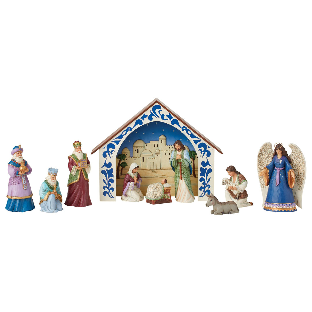 The Reason For The Season (Nativity Set of 10) - Heartwood Creek by Jim Shore