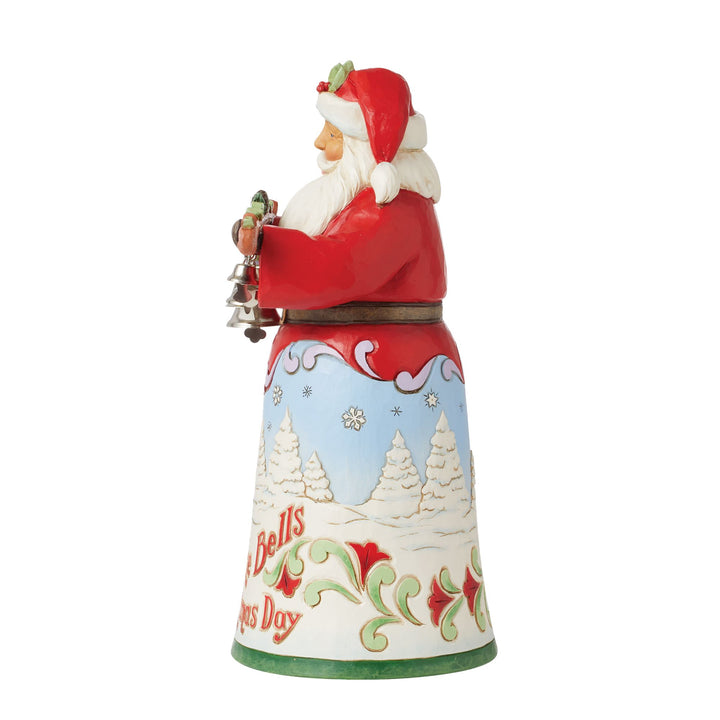 I Heard The Bells On Christmas Day (Limited Edition 18th Annual Christmas Song Santa Figurine) - Heartwood Creek by Jim Shore