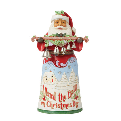 I Heard The Bells On Christmas Day (Limited Edition 18th Annual Christmas Song Santa Figurine) - Heartwood Creek by Jim Shore