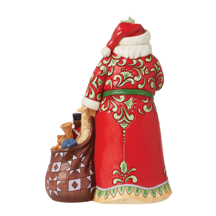 Secret Santa (Shushing Santa Figurine) - Heartwood Creek by Jim Shore