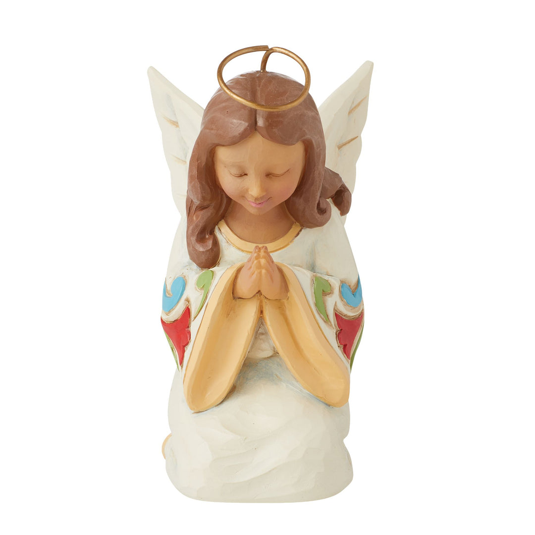 Mini Angel Figurine - Heartwood Creek by Jim Shore